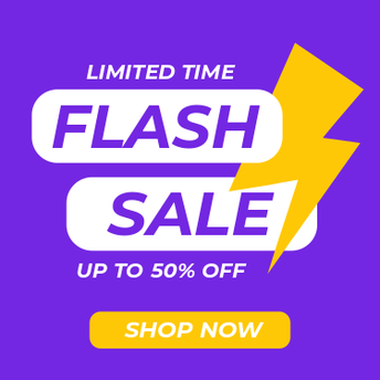 Square Button - Flash Sale