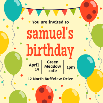 Invitation-Birthday