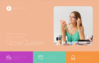 Web Banners- Glam